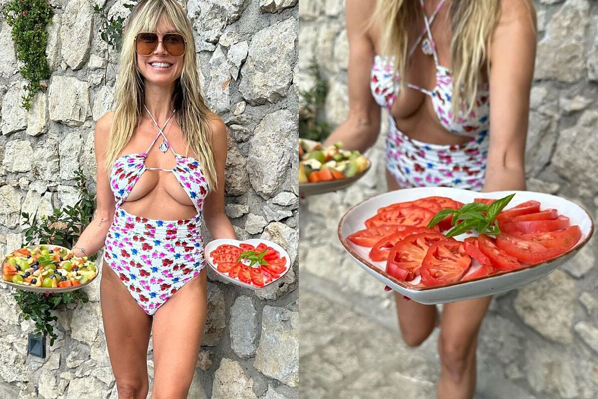 海蒂·克拉姆在Instagram上分享了自己的饮食习惯，她承认自己每天只摄入900卡路里的热量